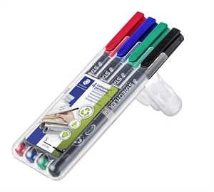 Staedtler Marker Lumocolor Perm 0,4mm assortiert (4)